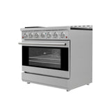 Duro Kitchen 36" Stainless Steel Freestanding Gas Range with Convention Fan