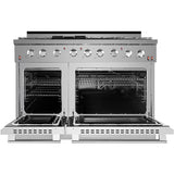 NXR 48" Stainless Steel Natural Gas Range with 7.2 cu. ft. Convection Oven & Under Cabinet Hood Bundle SC4811 RH4801 Ranges NXR nxrbusiness