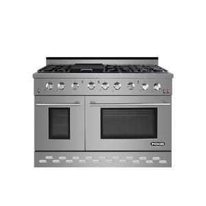 NXR 48" Stainless Steel Pro-Style Natural Gas Range with 7.2 cu.ft. Convection Oven SC4811 Ranges NXR nxrbusiness
